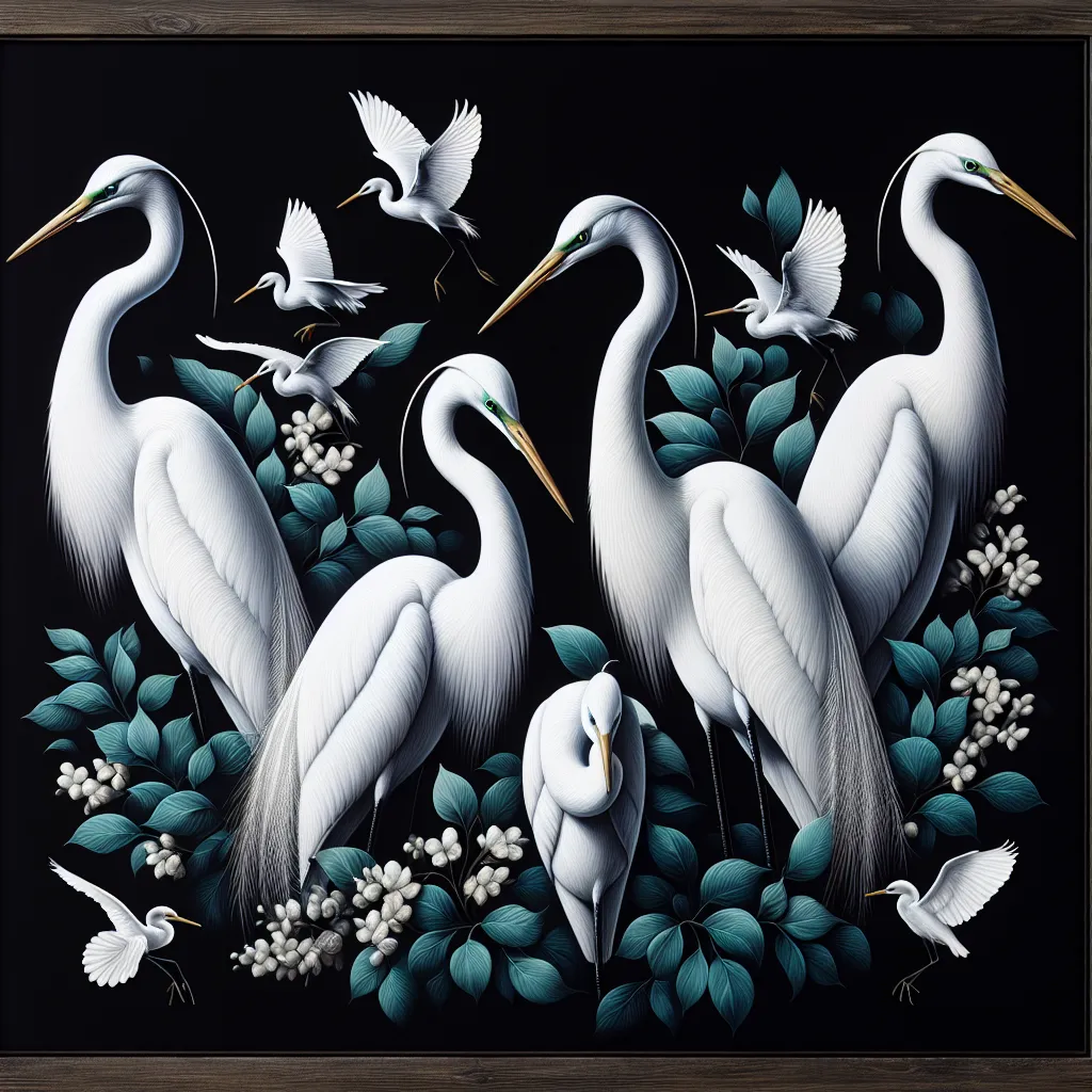 egrets