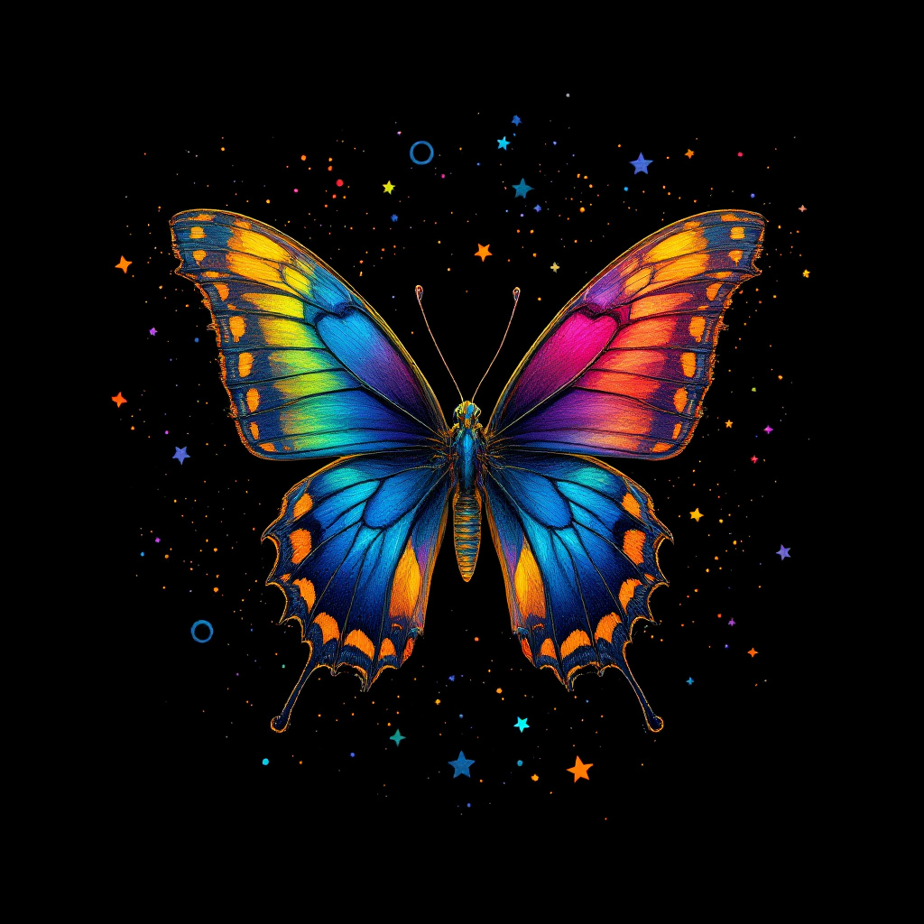 colorful butterfly