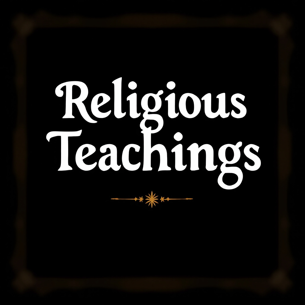 Religious Teachings