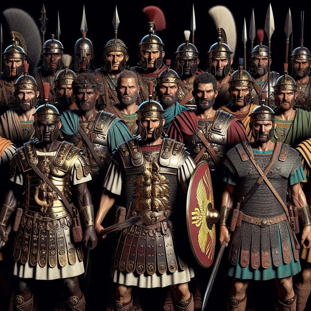 Roman soldiers