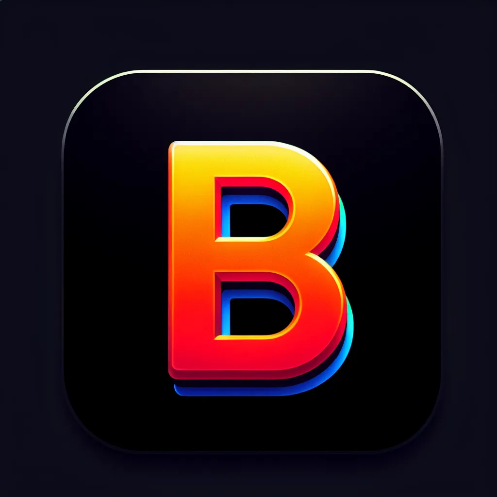 B