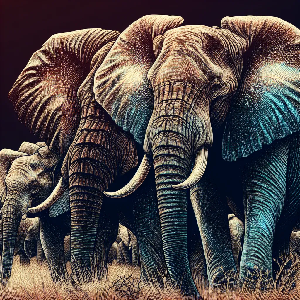 African elephants