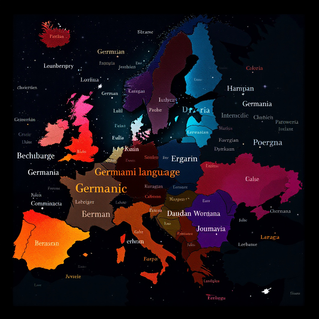 Germanic language family