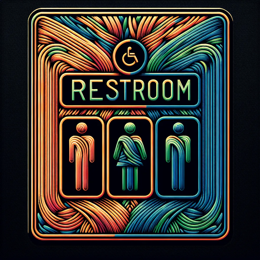 Restroom Signage