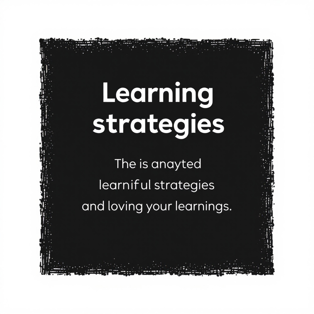 learning strategies